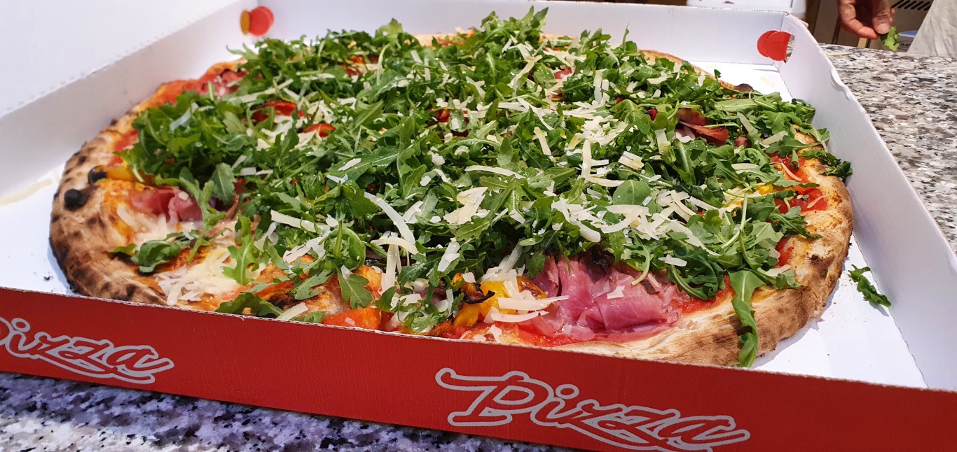 Pizza ai frutti di mare